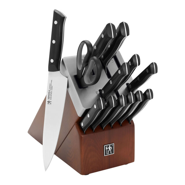 14-pc, Self-Sharpening Knife Block Set,,large