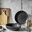 3 Piece aluminum Wok and Frypan Set,,large preview