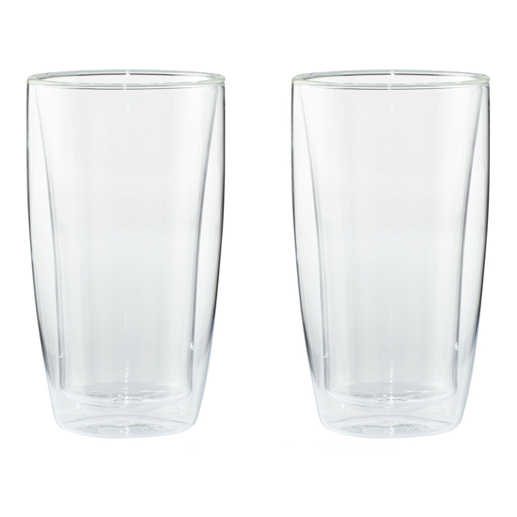2 Piece, Latte glass set,,large