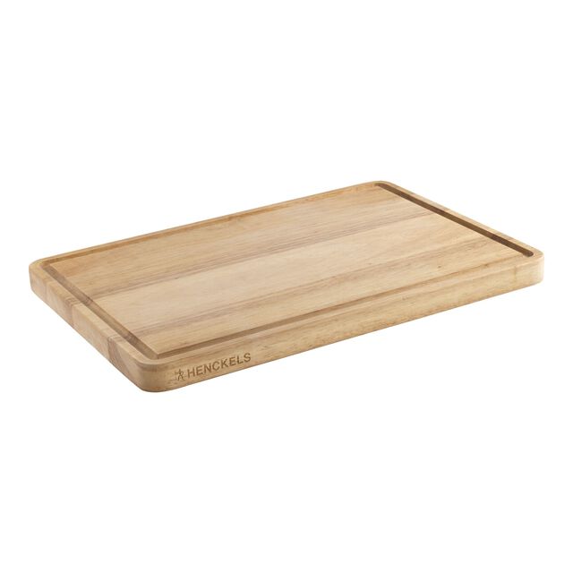Schneidbrett 40 cm x 27 cm, Kautschuk-Holz,,large
