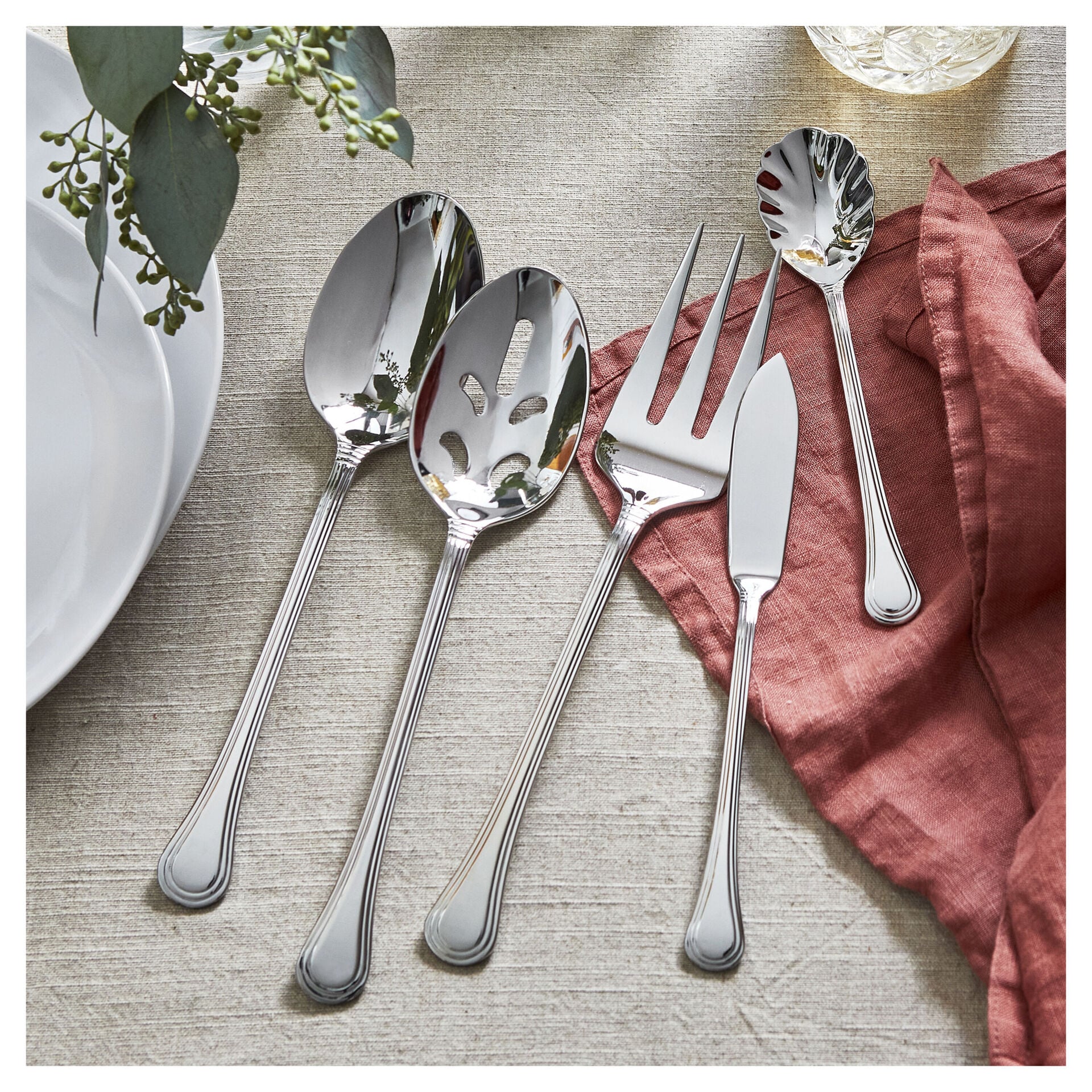 65-pc, 18/10 Stainless Steel, Flatware Set,,large