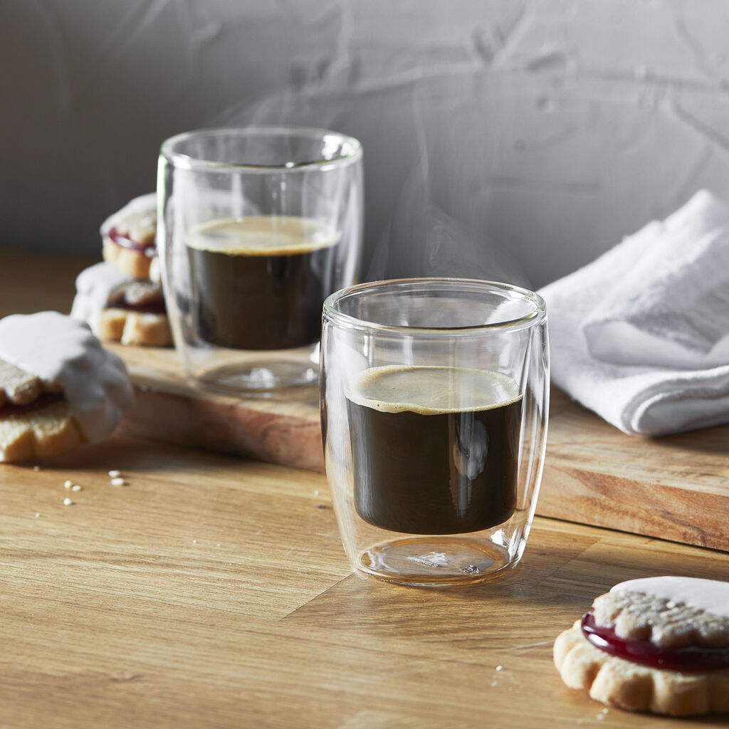 2 Piece, Espresso glass set,,large