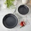 8.00 inch, Stainless Steel, Ceramic Hybrid Frying Pan,,large preview