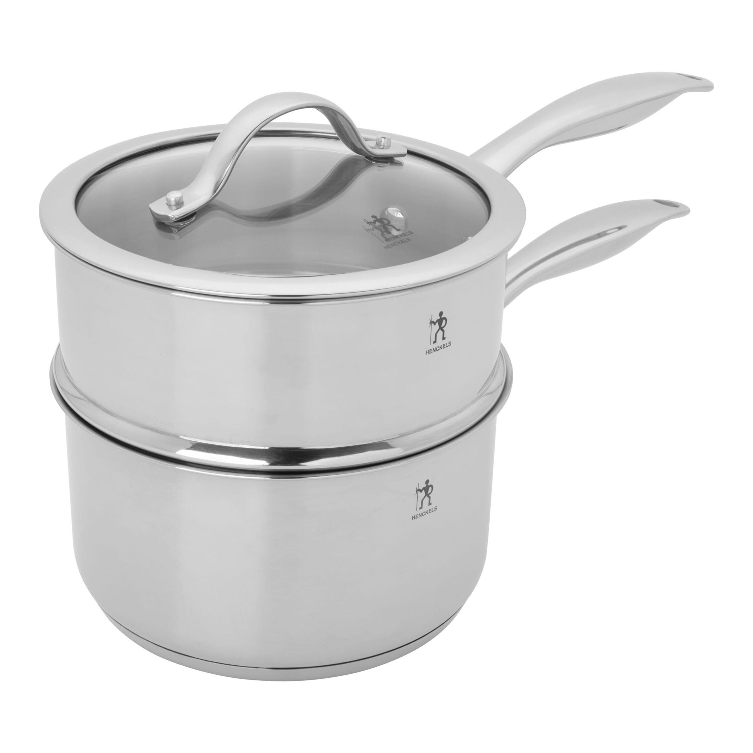 Aragon 2.5 qt, Stainless Steel, Steamer And Sauce Pan With Lid