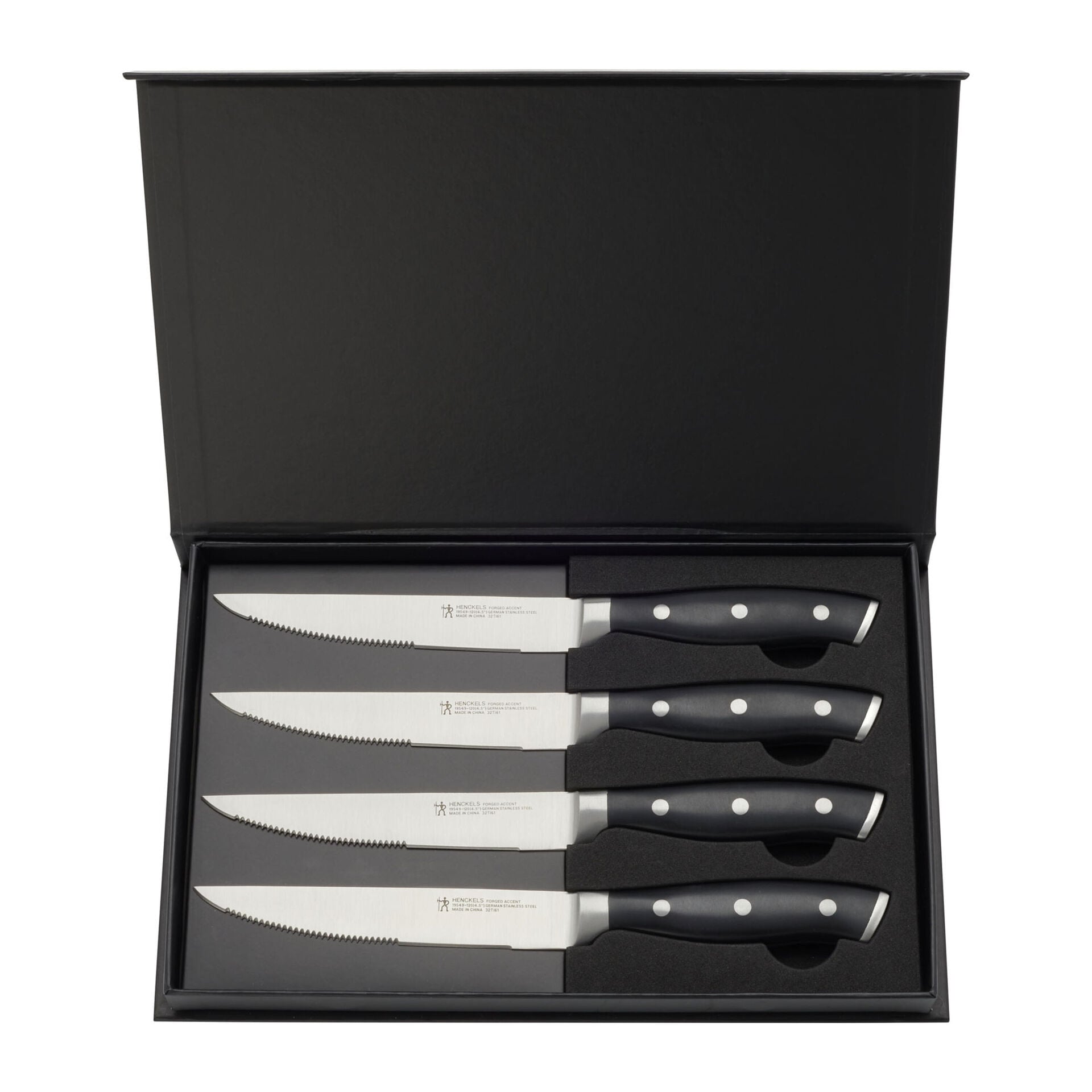 4 Piece, Steak set, red,,large