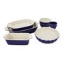 8 Piece Bakeware set, white,,large