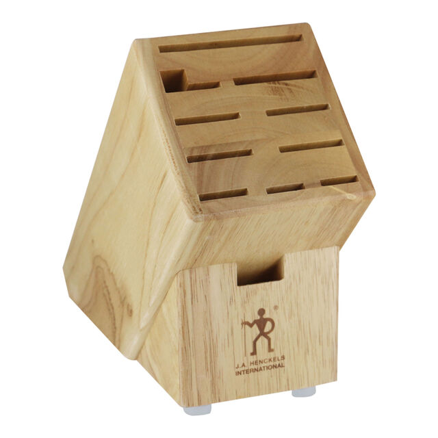 Rubberwood, Knife Storage Block,,large