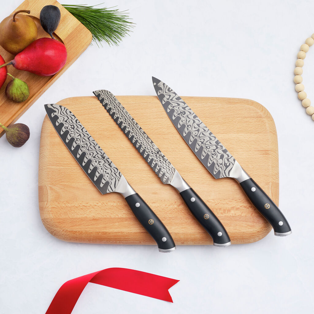8.00 inch, Damascus Steel Bread Knife,,large