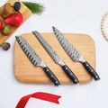 8.00 inch, Damascus Steel Bread Knife,,large