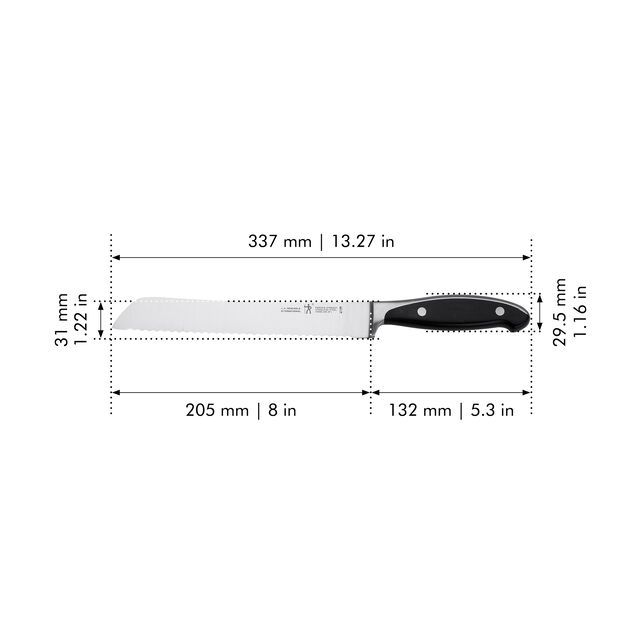 8.00 inch, Bread knife,,large