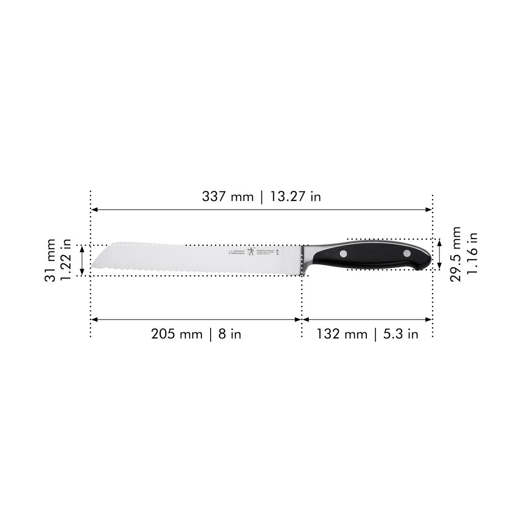 8.00 inch, Bread knife,,large