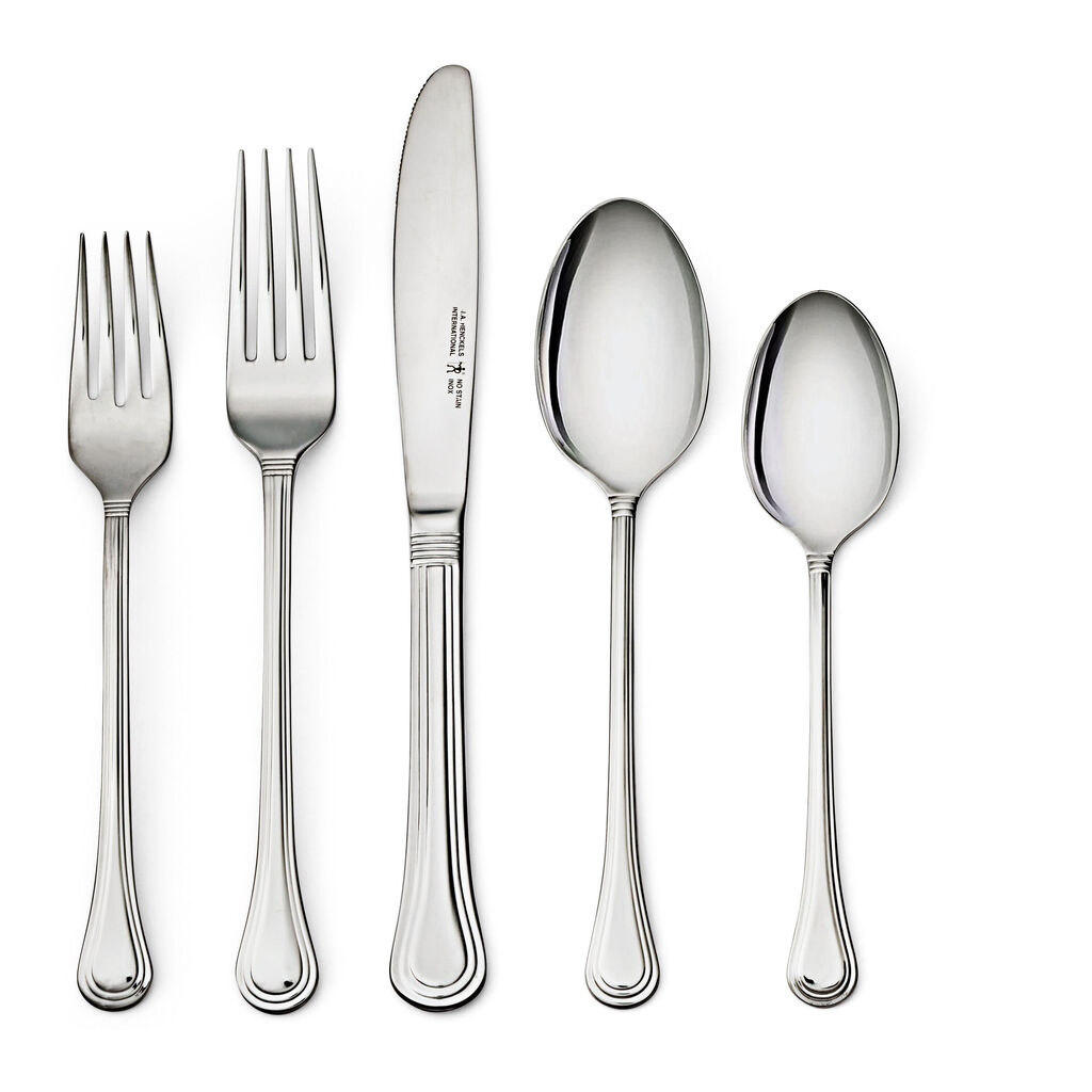 20 Piece Flatware Set polished,,large
